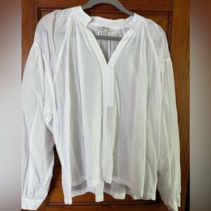 Madewell  White Blouse, L